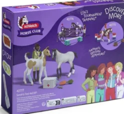 Schleich 42777 - Sarah's First Aid Kit - Heste Figurer - Horse Club