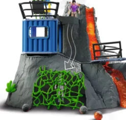 Schleich 42564 - Volcano Expedition Base Camp - Dinosaurs