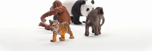 Schleich Wild Life - Asien - Starter Sæt - 42736