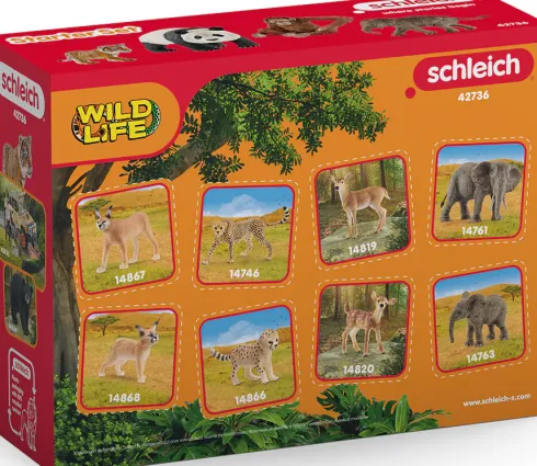 Schleich Wild Life - Asien - Starter Sæt - 42736