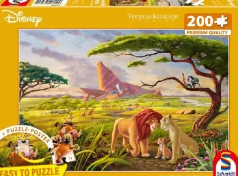 Schmidt - Thomas Kinkade: Disney - The Lion King Remember Who You Are - 200 Pieces
