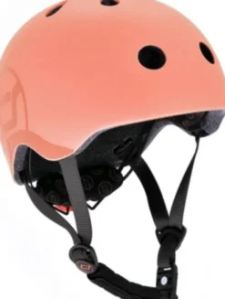 Scoot And Ride - Cykelhjelm Til Børn - S-M - 51-55 CM - Peach