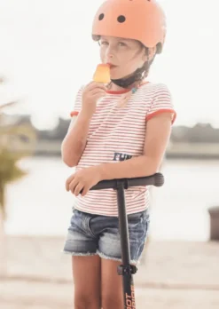 Scoot And Ride - Cykelhjelm Til Børn - S-M - 51-55 CM - Peach