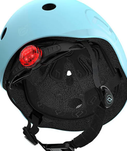 Scoot And Ride - Cykelhjelm Til Børn - S-M - 51-55 CM - Blueberry
