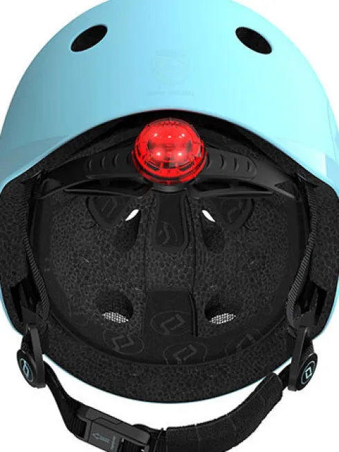 Scoot And Ride - Cykelhjelm Til Børn - S-M - 51-55 CM - Blueberry