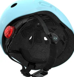 Scoot And Ride - Cykelhjelm Til Børn - S-M - 51-55 CM - Blueberry