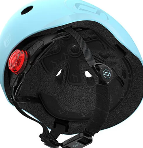 Scoot And Ride - Cykelhjelm Til Børn - S-M - 51-55 CM - Blueberry