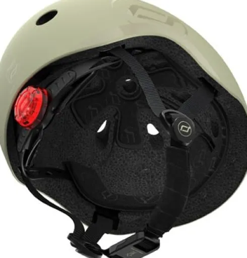 Scoot And Ride - Cykelhjelm Til Børn - S-M - 51-55 CM - Olive