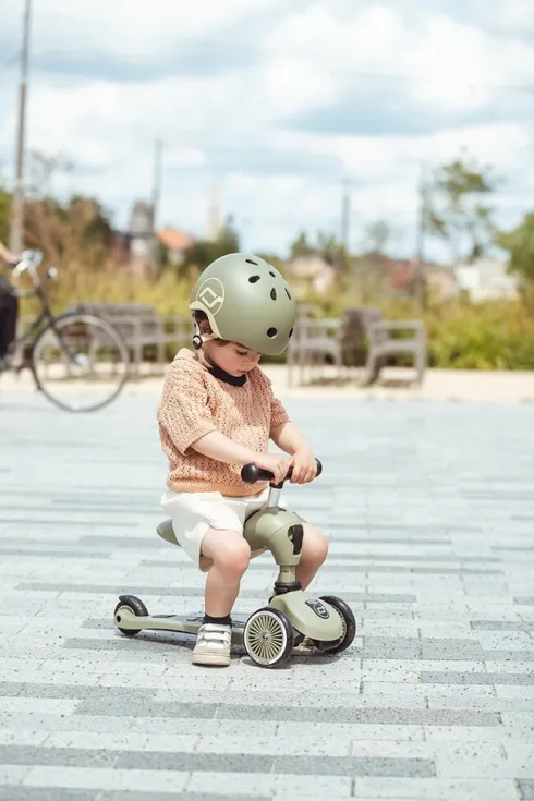 Scoot And Ride - Highway Kick 1 - Løbehjul Og Løbecykel - Oliven
