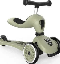 Scoot And Ride - Highway Kick 1 - Løbehjul Og Løbecykel - Oliven