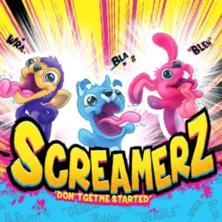 Screamerz - Kanin - Interaktiv Bamse - Lyserød - 30 CM - Simba