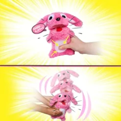 Screamerz - Kanin - Interaktiv Bamse - Lyserød - 30 CM - Simba