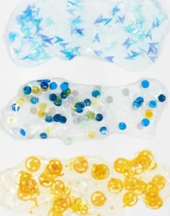 Sequin Clay - Blå/Grøn Harmoni - 3X60 G