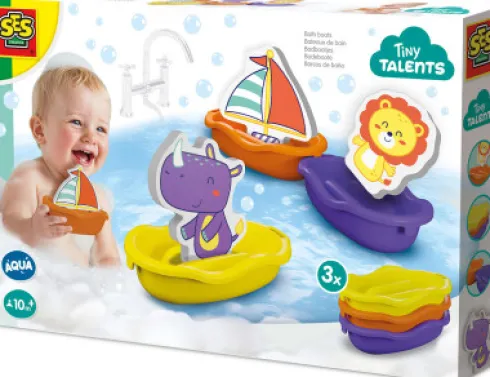 Ses Creative - Badeleg - Både Med Skumdyr