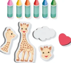 Ses Creative - Farvekridt Til Badet - Sophie La Girafe