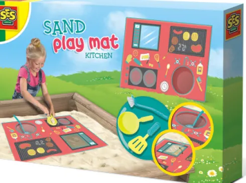 Ses Creative - Legemåtte Til Sandkassen - Køkken