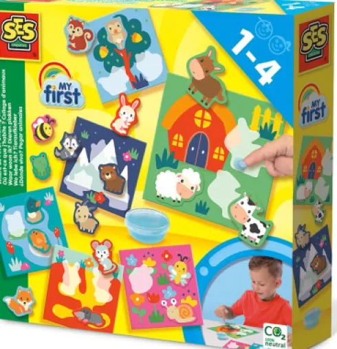 Ses Creative - Min Første - Hvor Bor Dyrene - S14401