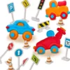Ses Creative - Modellervoks - Biler Med Vejskilte