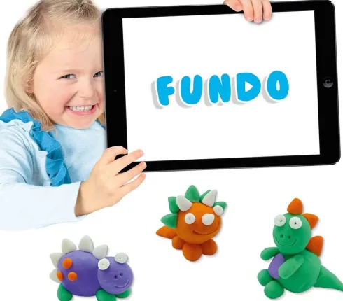Ses Creative - Modellervoks - Fundo Dinosaurer 3X90Gr 1X40Gr