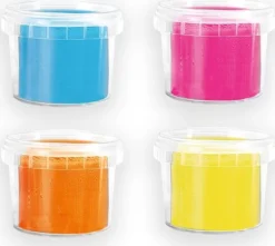 Ses Creative - Modellervoks Sæt - Happy - 4 Farver