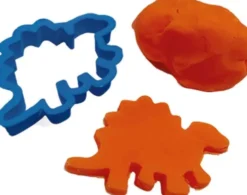 Ses Creative - Modellervoks Udstikkere - Dinosaurer - 7 Stk
