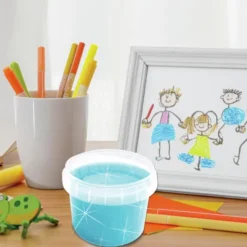 Ses Creative - Slime - Blå Glitter Slim - 140 G