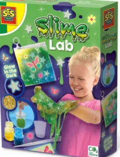 Ses Creative - Slime Lab - Glow In The Dark Slim Sæt