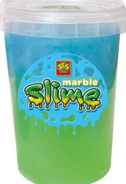Ses Creative - Slime Marble - Grøn Og Blå Slim