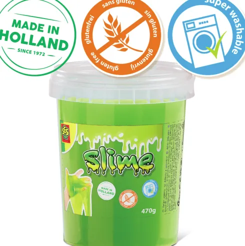 Ses Creative - Slime - Neon Grøn Slim - 470 G