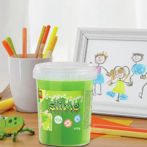 Ses Creative - Slime - Neon Grøn Slim - 470 G