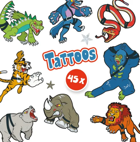 Ses Creative - Tatoveringer - Dyrekrigere