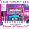 Shimmer N Sparkle - Salon Style Manicure Og Pedicure Sæt