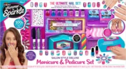 Shimmer N Sparkle - Salon Style Manicure Og Pedicure Sæt