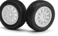 Sidepin Sc Wheel/Tyre Set - White/Front/Rear - Mv151530 - Maverick Rc