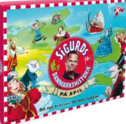 Sigurds Danmarkshistorie På Spil - Brætspil Af Sigurd Barrett