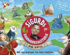 Sigurds Danmarkshistorie På Spil - Brætspil Af Sigurd Barrett