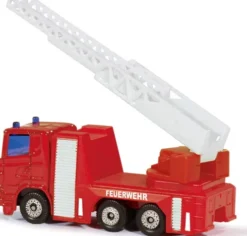 Siku 1015 - Brandbil Legetøj Med Stige - Fire Engine - 1:87