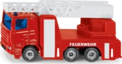 Siku 1015 - Brandbil Legetøj Med Stige - Fire Engine - 1:87