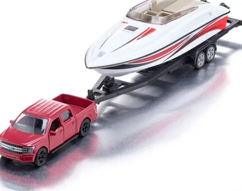 Siku - Ford F150 Med Motorbåd