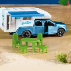 Siku 1693 - Ford F150 Pick-Up Camper Legetøjsbil - 1:50