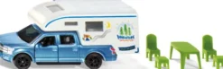 Siku 1693 - Ford F150 Pick-Up Camper Legetøjsbil - 1:50