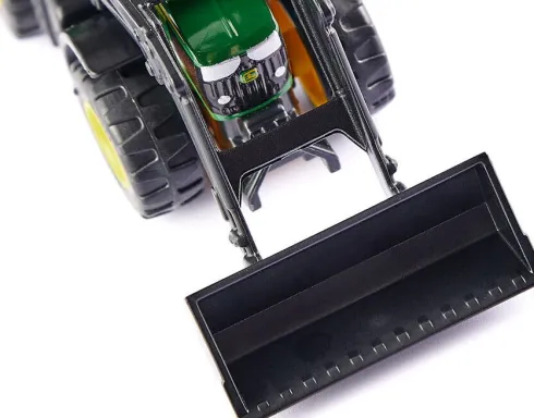 Siku 1395 - John Deere 6215R Legetøjstraktor Med Frontlæsser - 1:87