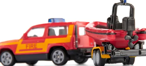 Siku 1608 - Land Rover Defender Legetøjsbil Med Båd - 1:50