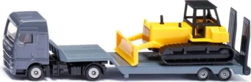 Siku 1762 - Man Lastbil Legetøj Med Bulldozer - 1:87