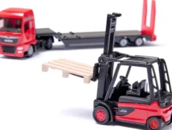 Siku - Man Truck Med Linde Gaffeltruck