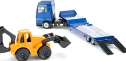 Siku 1761 - Man Truck With Backhoe Loader - Lastbil - 1:87