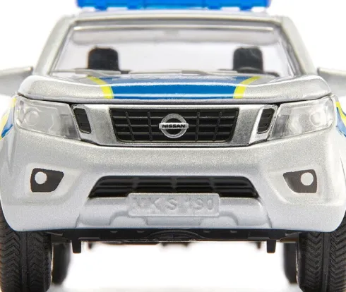 Siku 2317 - Nissan Navara Føderal Politibil Legetøj - 1:50