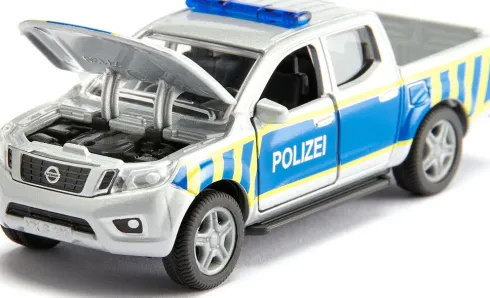 Siku 2317 - Nissan Navara Føderal Politibil Legetøj - 1:50