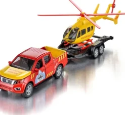 Siku - Nissan Navara Med Helikopter