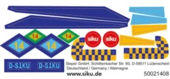 Siku 1101 - Sports Fly Legetøj - Sports Aircraft - 1:87